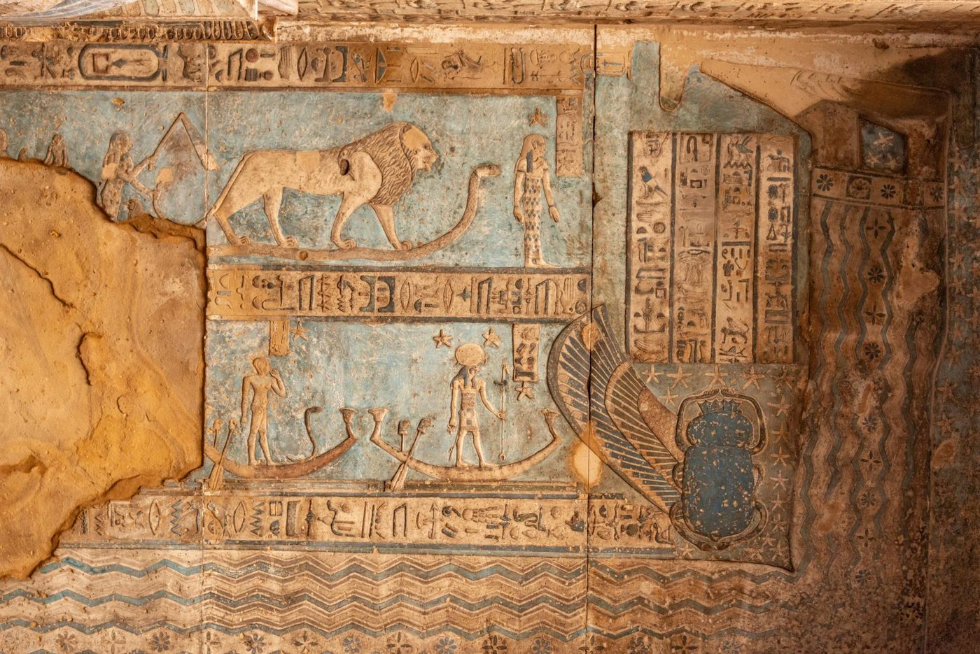 Oud-Egyptisch speelstuk hergebruikt als magische hanger in Soedan