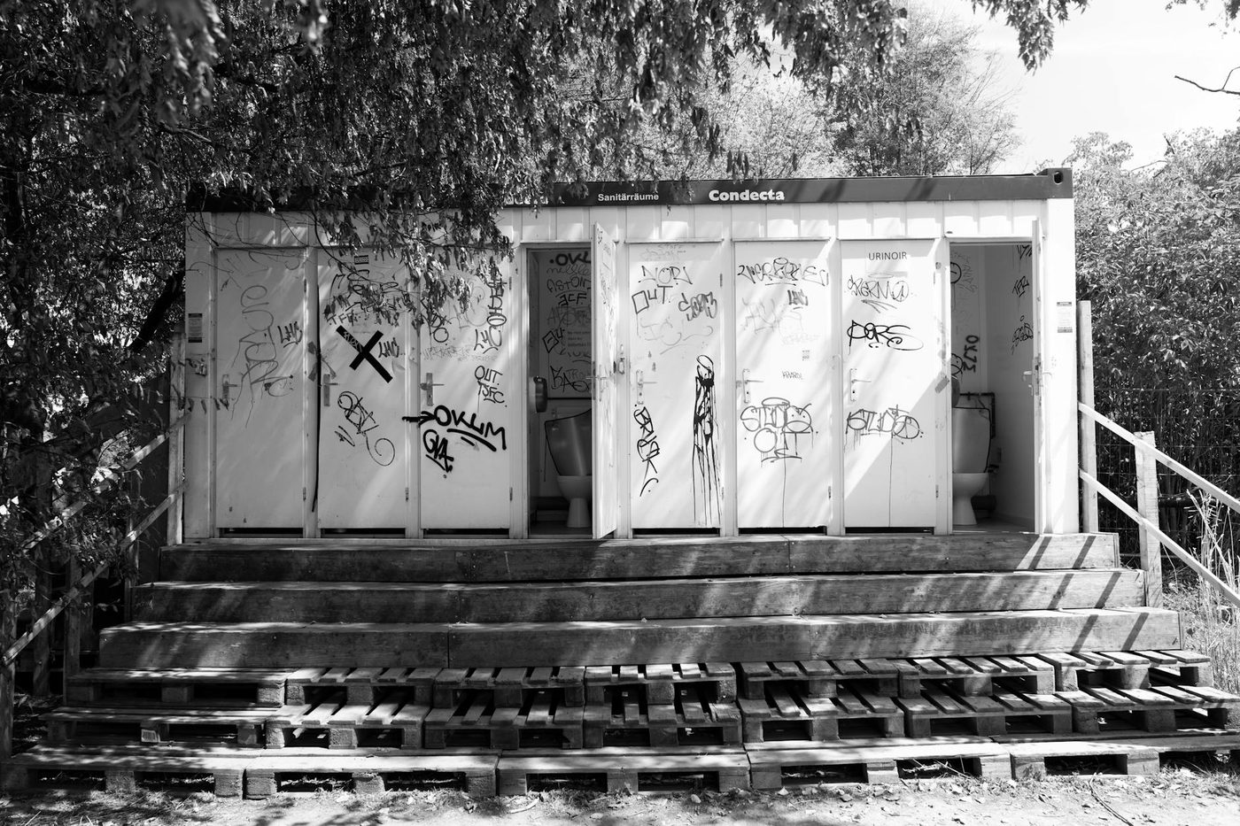 Gouden toilet als protest tegen Trump in Washington D.C.
