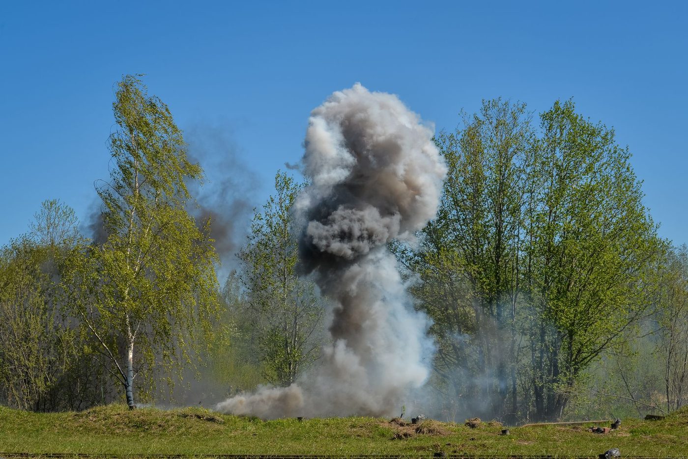 Grote explosie bij munitiefabriek nabij Rome: wonderlijk genoeg geen slachtoffers