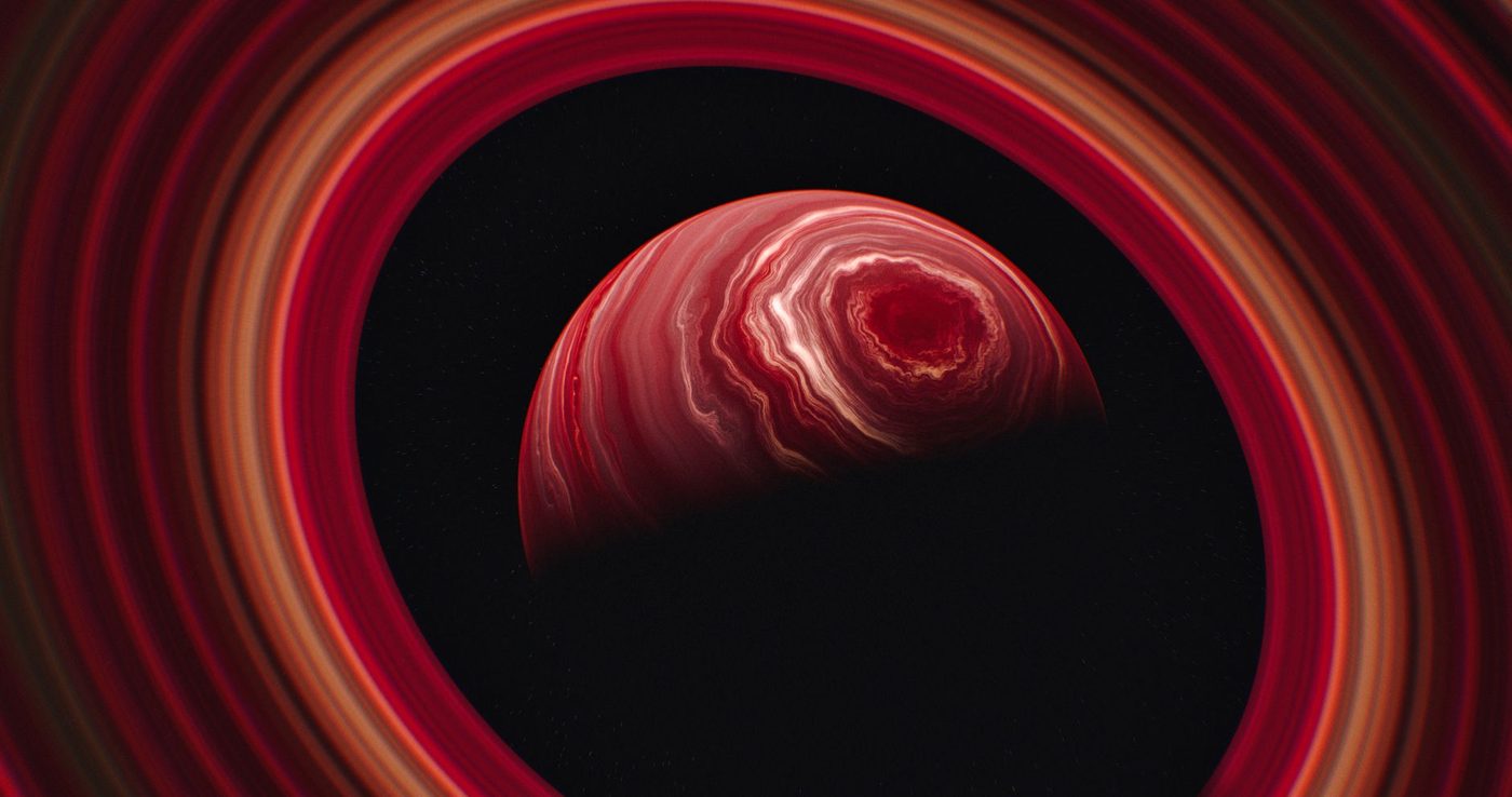 Astronomen ontdekken waterrijke exoplaneet die door eigen ster zal worden opgeslokt