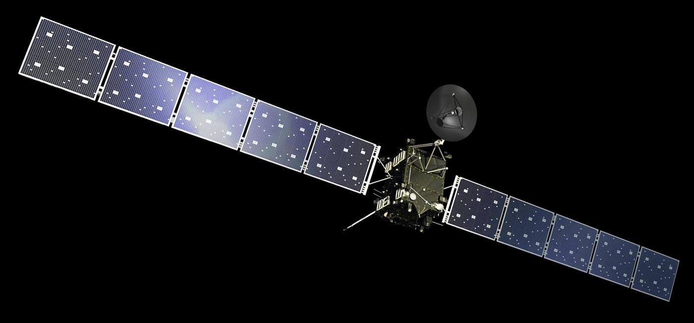Rosetta-ruimtesonde vindt vermiste lander Philae op komeet 67P