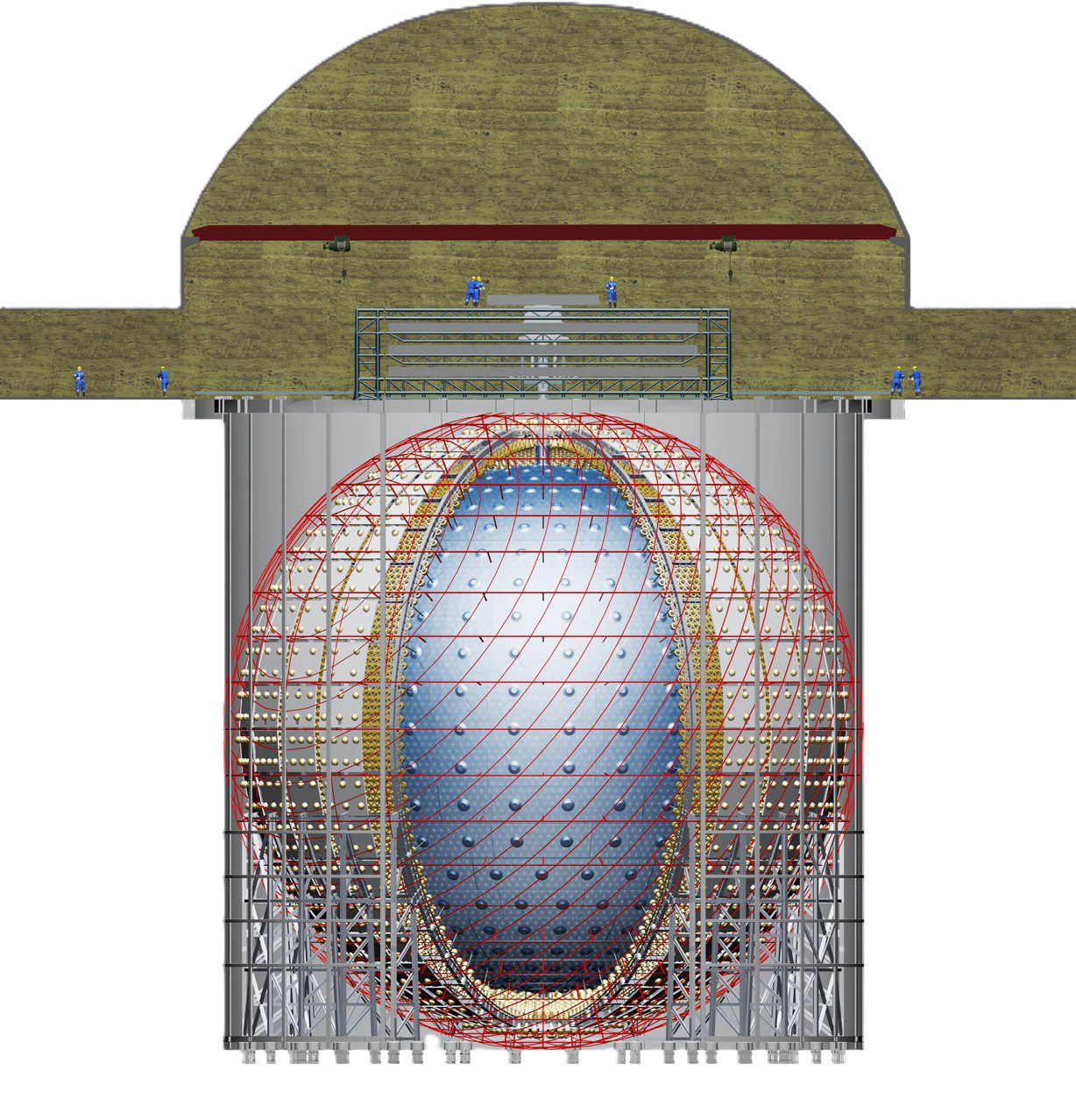 Chinees megaproject JUNO probeert massa van neutrino's te ontrafelen