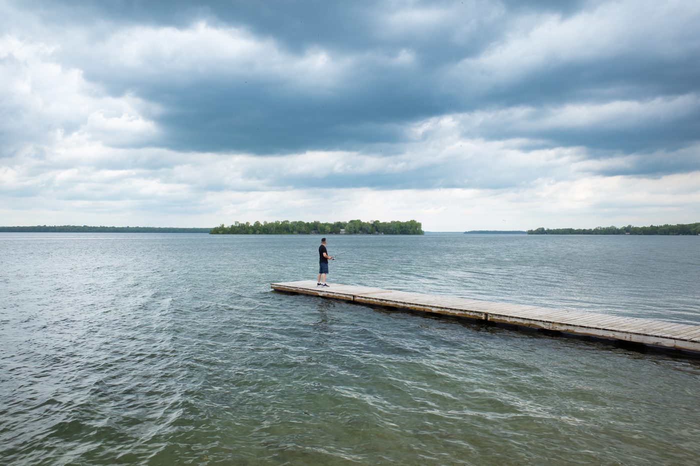 Canada hangt reuzenbord op na Trumps naamsverandering: 'Ontariomeer. Nu en altijd'