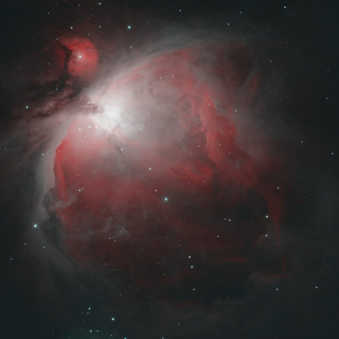 Astrofotograaf legt indrukwekkend beeld van Sikkelnevel vast