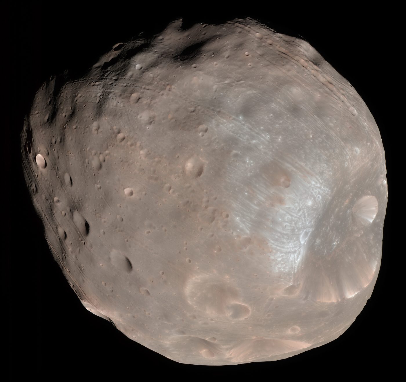 Nieuwe oppervlakteatlas van Phobos ondersteunt JAXA-missie voor monstername