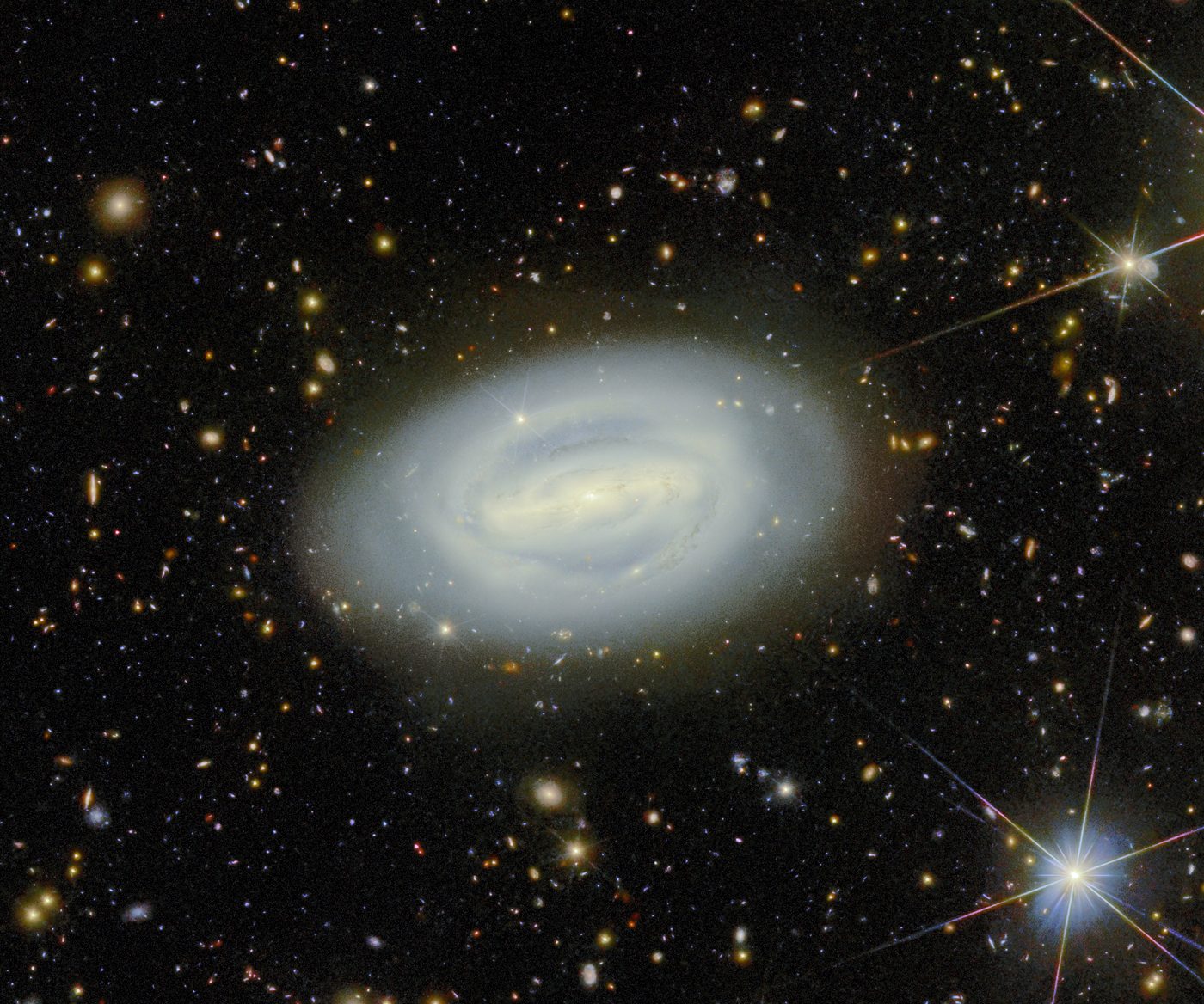 Euclid-telescoop analyseert vroege sterrenstelsels uit Planck-catalogus